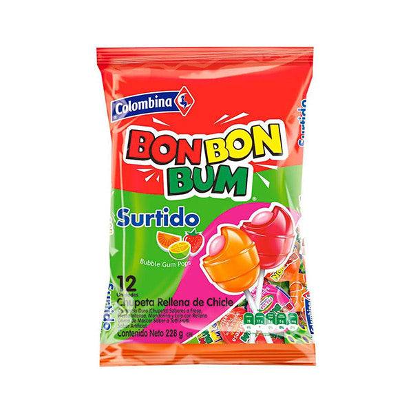 Bon Bon Bum Lollipop surtido