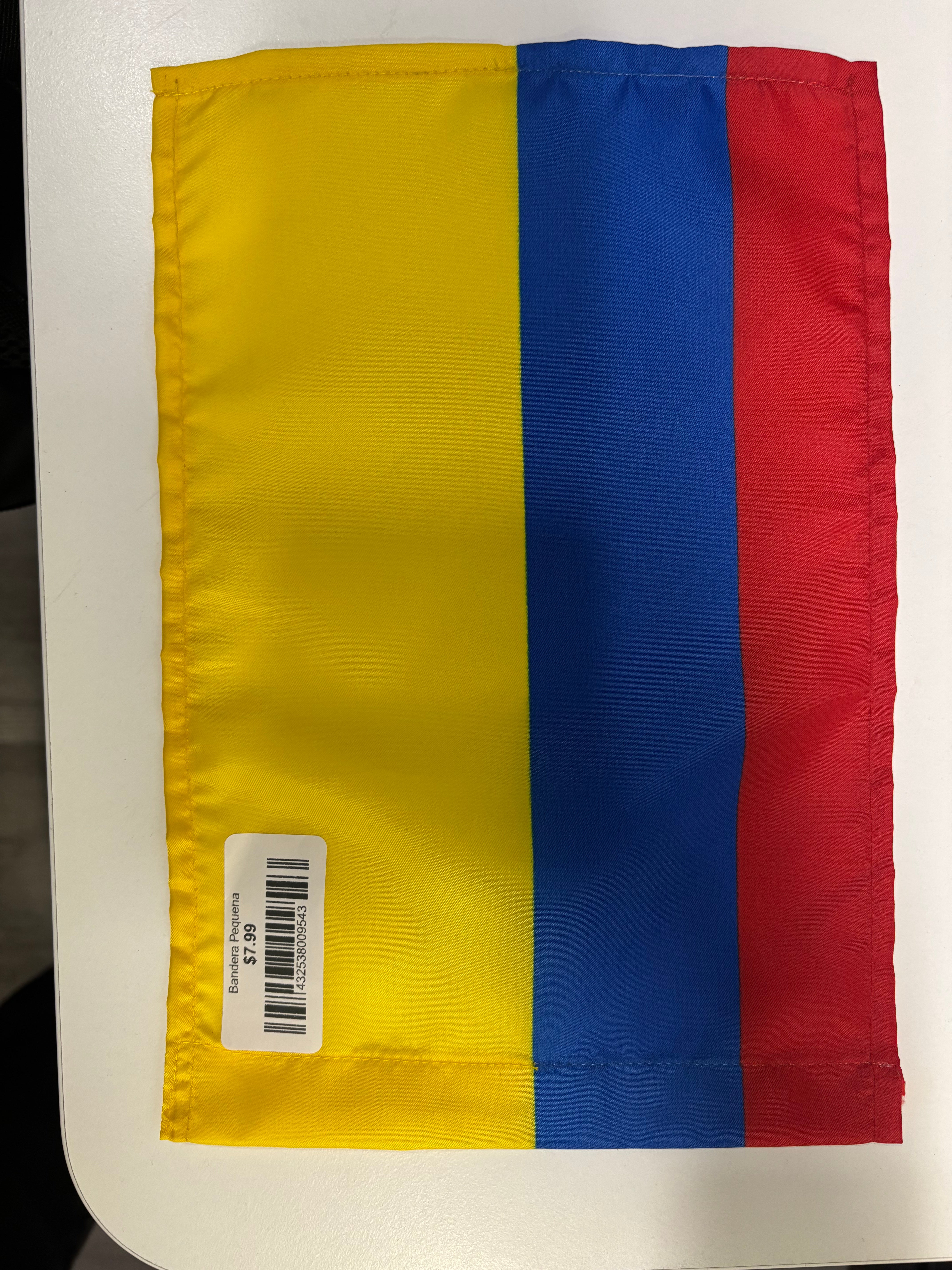 Bandera Colombiana Mini