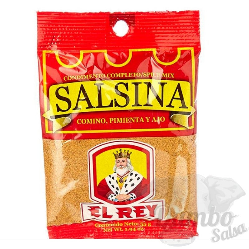 Salsina Condimentos el Rey, Comino, Pimienta y Ajo