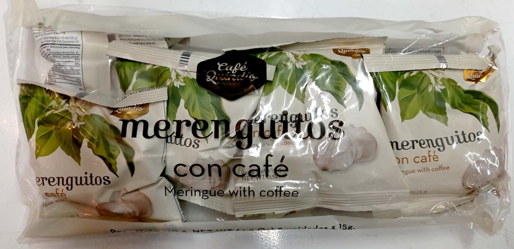 Merenguitos Con Cafe X 8 Unds Cafe Del Quindio